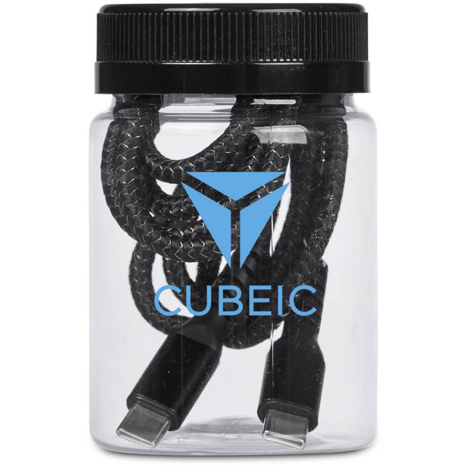 Altitude Nitty Fast Charge Type-C to Type-C Charging Cable in Jar image